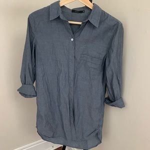 Aritzia Talula long button up